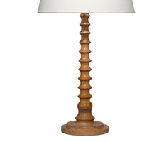 Dio 31 Inch Table Lamp, White Slub Drum Shade, Brown Turned Wood Base -BM324125