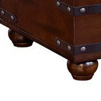 Odel Trunk Coffee Table, Dark Brown Mahogany, Rectangular 48 Inch -BM325491