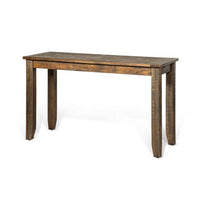 Flint Sofa Table, Dark Brown Mahogany Wood Frame, Rectangular 48 Inch -BM325521
