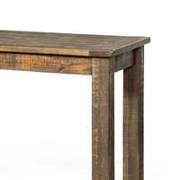 Flint Sofa Table, Dark Brown Mahogany Wood Frame, Rectangular 48 Inch -BM325521