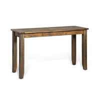 Flint Sofa Table, Dark Brown Mahogany Wood Frame, Rectangular 48 Inch -BM325521