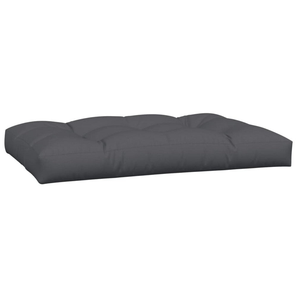 Moni 3pc Outdoor Cushion for Bench, Tufted Dark Gray Fabric, 47 Inch -BM325610