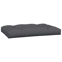 Moni 3pc Outdoor Cushion for Bench, Tufted Dark Gray Fabric, 47 Inch -BM325610