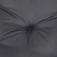 Moni 3pc Outdoor Cushion for Bench, Tufted Dark Gray Fabric, 47 Inch -BM325610