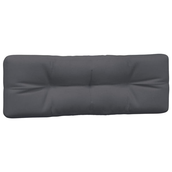 Moni 3pc Outdoor Cushion for Bench, Tufted Dark Gray Fabric, 47 Inch -BM325610