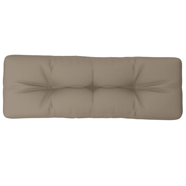 Moni Outdoor Cushion for Bench, Deep Tufted, Taupe Fabric, 47 Inch -BM325723