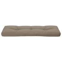 Moni Outdoor Cushion for Bench, Deep Tufted, Taupe Fabric, 47 Inch -BM325723