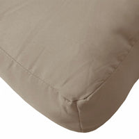 Moni Outdoor Cushion for Bench, Deep Tufted, Taupe Fabric, 47 Inch -BM325723