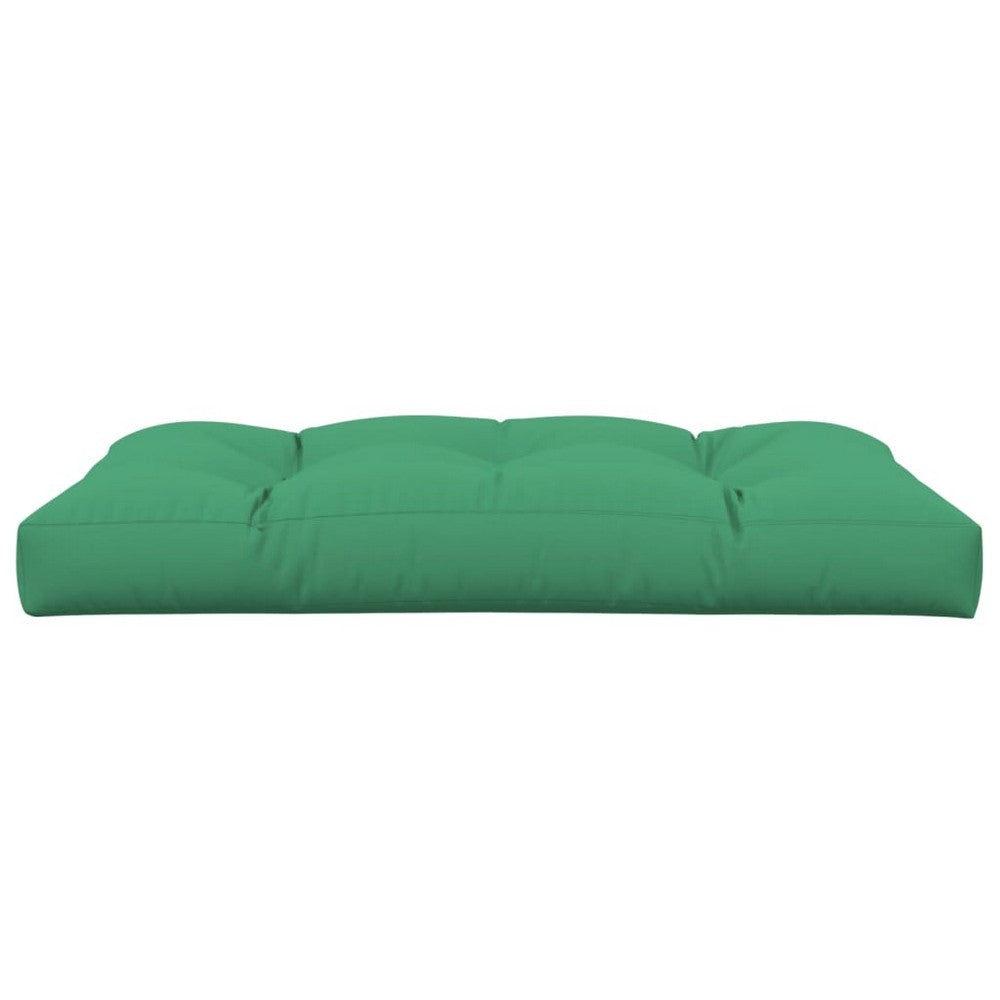 Moni Outdoor Cushion for Bench, Tufted Design, Green Fabric, 47 Inch -BM325735