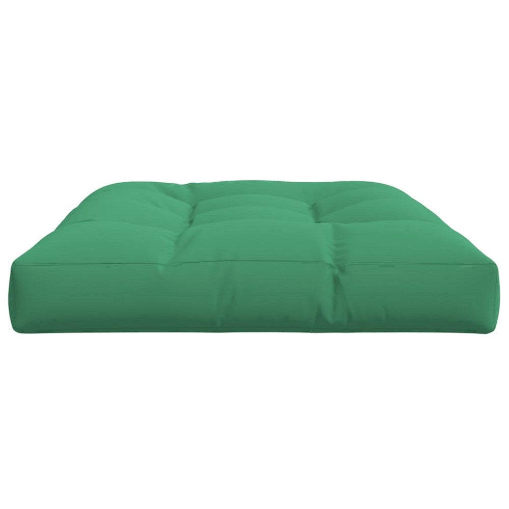 Moni Outdoor Cushion for Bench, Tufted Design, Green Fabric, 47 Inch -BM325735