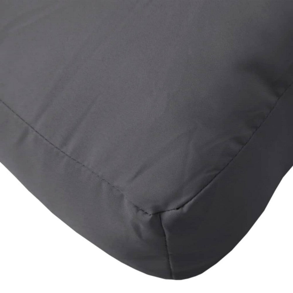 Keya Outdoor Pallet Cushion for Bench, 16x47, Tufted Stitched Gray -BM325793