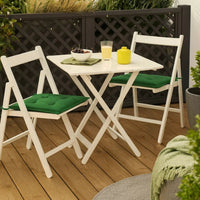 Zia 6pc Outdoor Cushions for Patio Chair, Tufted, Green Oxford Fabric -BM326240