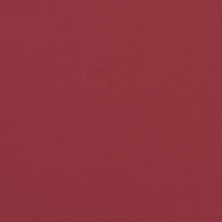 Claire 2pc Outdoor Cushion for Bench, Tufted Wine Red Oxford Fabric -BM326278