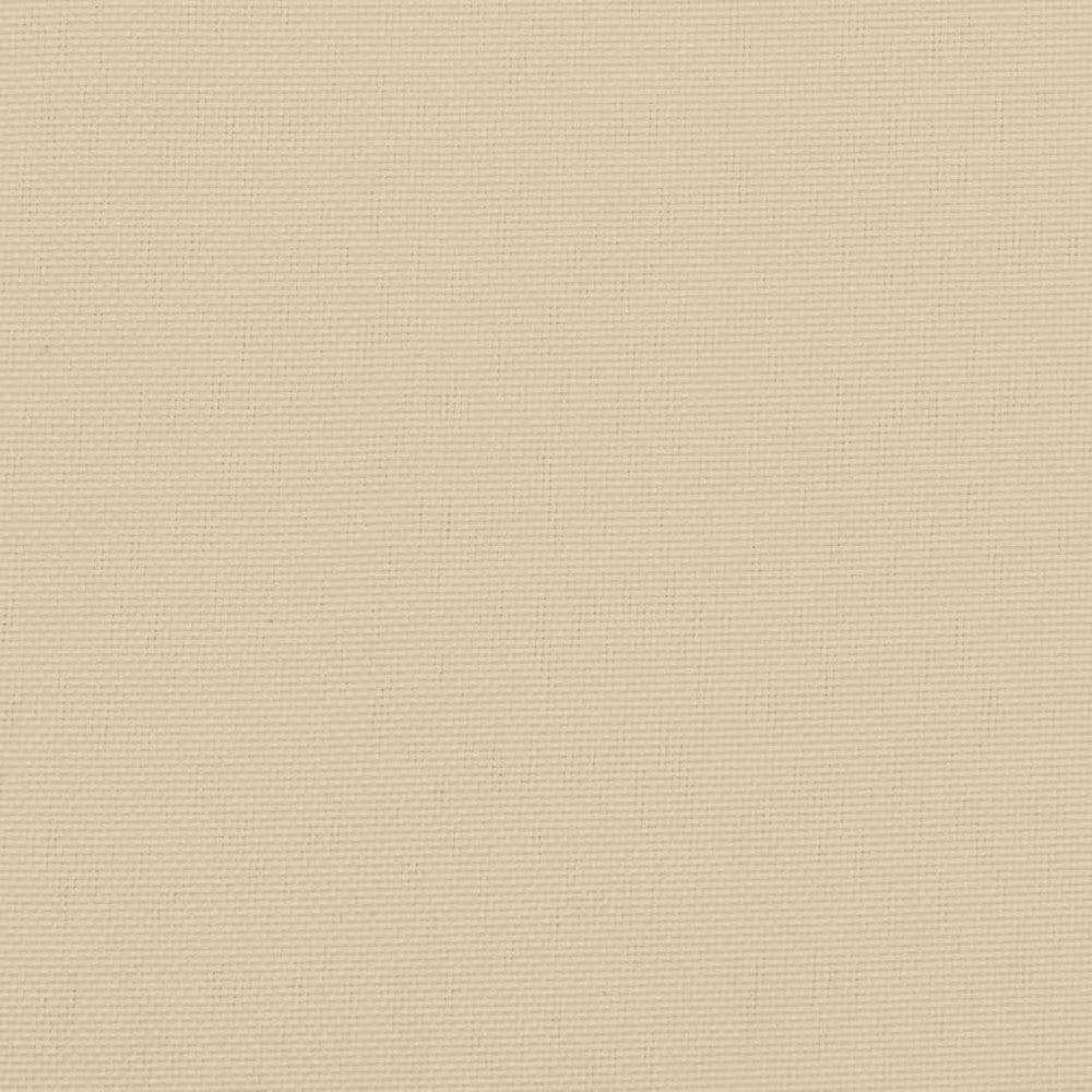 Claire Outdoor Cushion for Bench, 47 Inch, Beige Tufted Oxford Fabric -BM326358