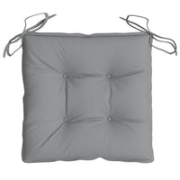 Kia Outdoor Cushion For Set of 2, Square Gray Oxford Fabric -BM326422
