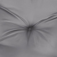 Kia Outdoor Cushion For Set of 2, Square Gray Oxford Fabric -BM326422