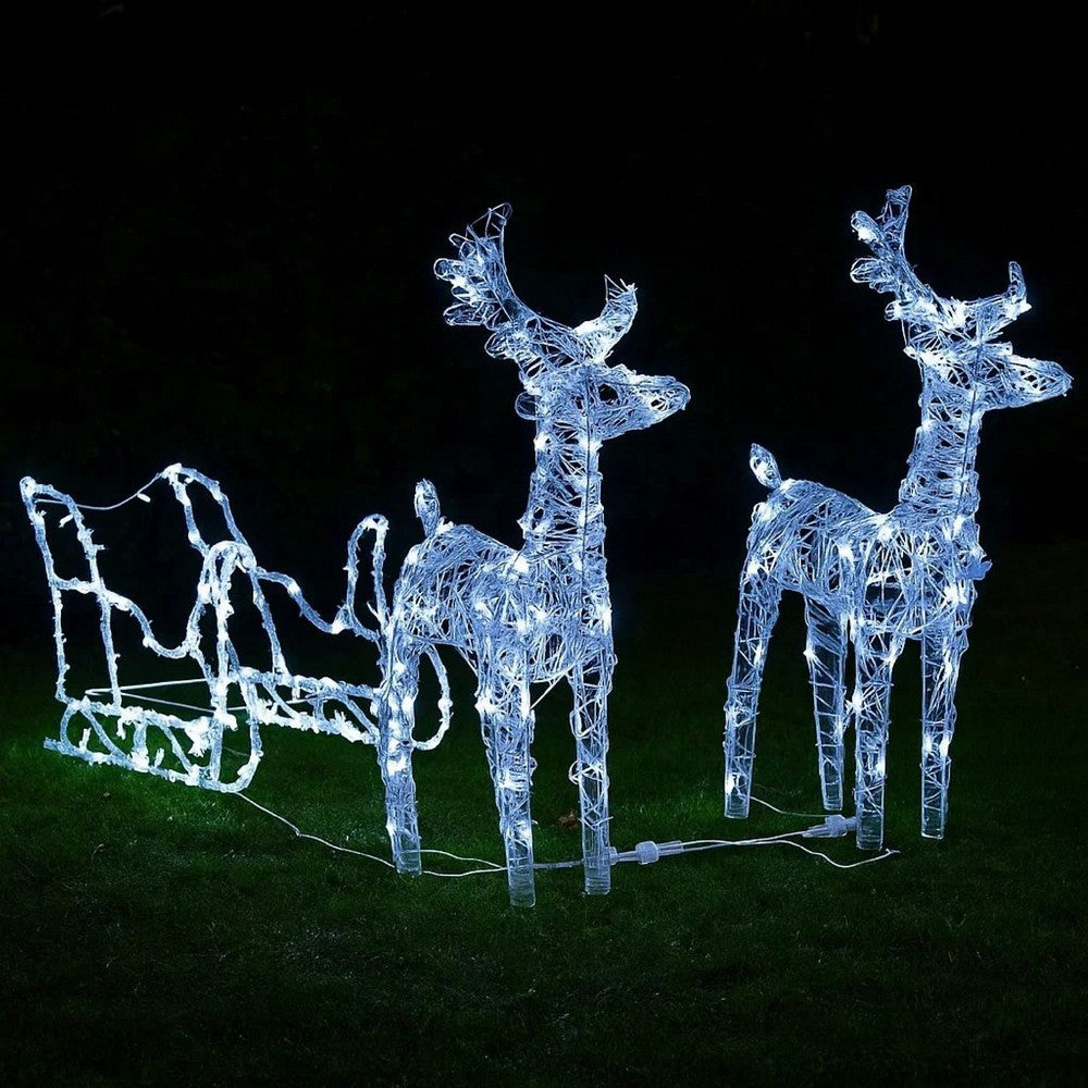 Outdoor  and  Christmas Decoration, 160 Cool White LEDs -BM326428