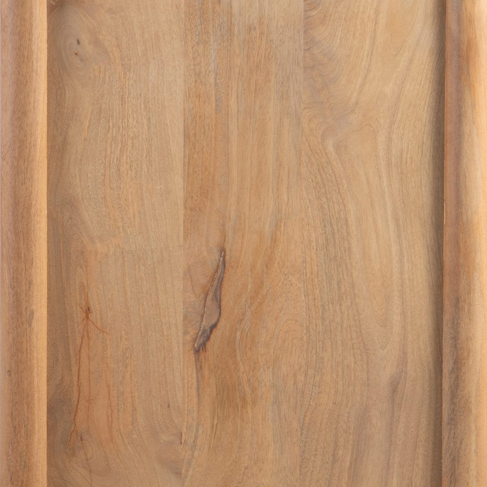 Geti 84 Inch Wide Dresser, 9 Spacious Drawers, Handcrafted Natural Oak White Mango Wood - BM326510