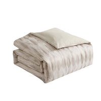 Rely 10pc Coverlet Queen Size Comforter Set, Woven Jacquard, Ivory -BM326692