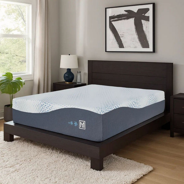 Miy King Size Mattress, Cool Gel Memory Foam, 14 Inch, Adjustable -BM326720
