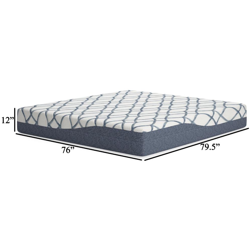 Himy King Mattress, High Density Memory Foam, 12 Inch Cool Comfort -BM326732