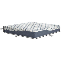 Himy King Mattress, High Density Memory Foam, 12 Inch Cool Comfort -BM326732