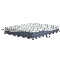Himy California King Mattress, Response Memory Foam, 12 Inch Cooling -BM326733