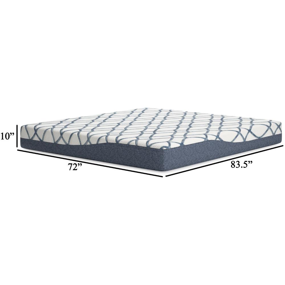 Himy California King Mattress, 10 Inch Cooling, Response Memory Foam -BM326737