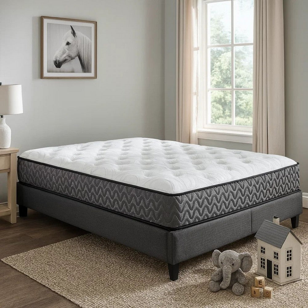 Beny Twin Mattress, Bonnell Hybrid Coil, Foam, Firm Comfort 8 Inch -BM326831