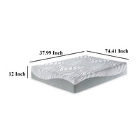 Meny Twin Mattress, Ultra Plush Memory Foam, Body Support 12 Inch -BM326834