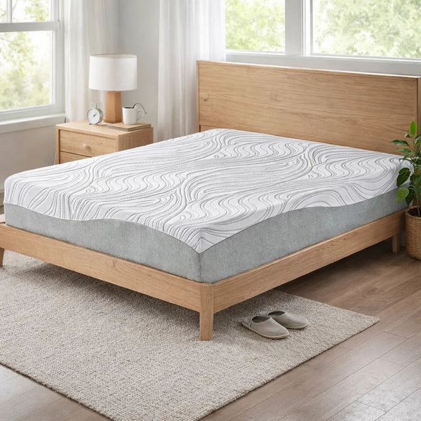 Meny Twin Mattress, Ultra Plush Memory Foam, Body Support 8 Inch -BM326843