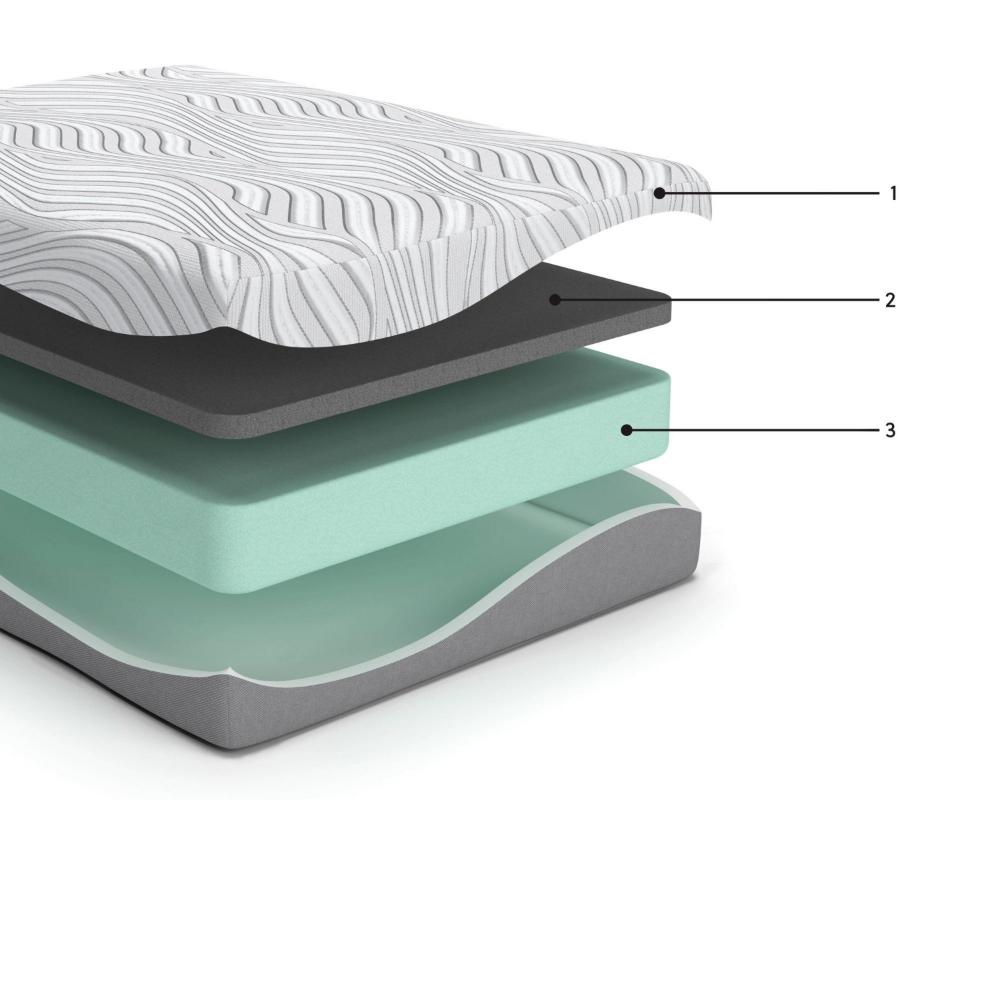 Meny Full Mattress, Ultra Plush Memory Foam, Body Support 8 Inch -BM326844