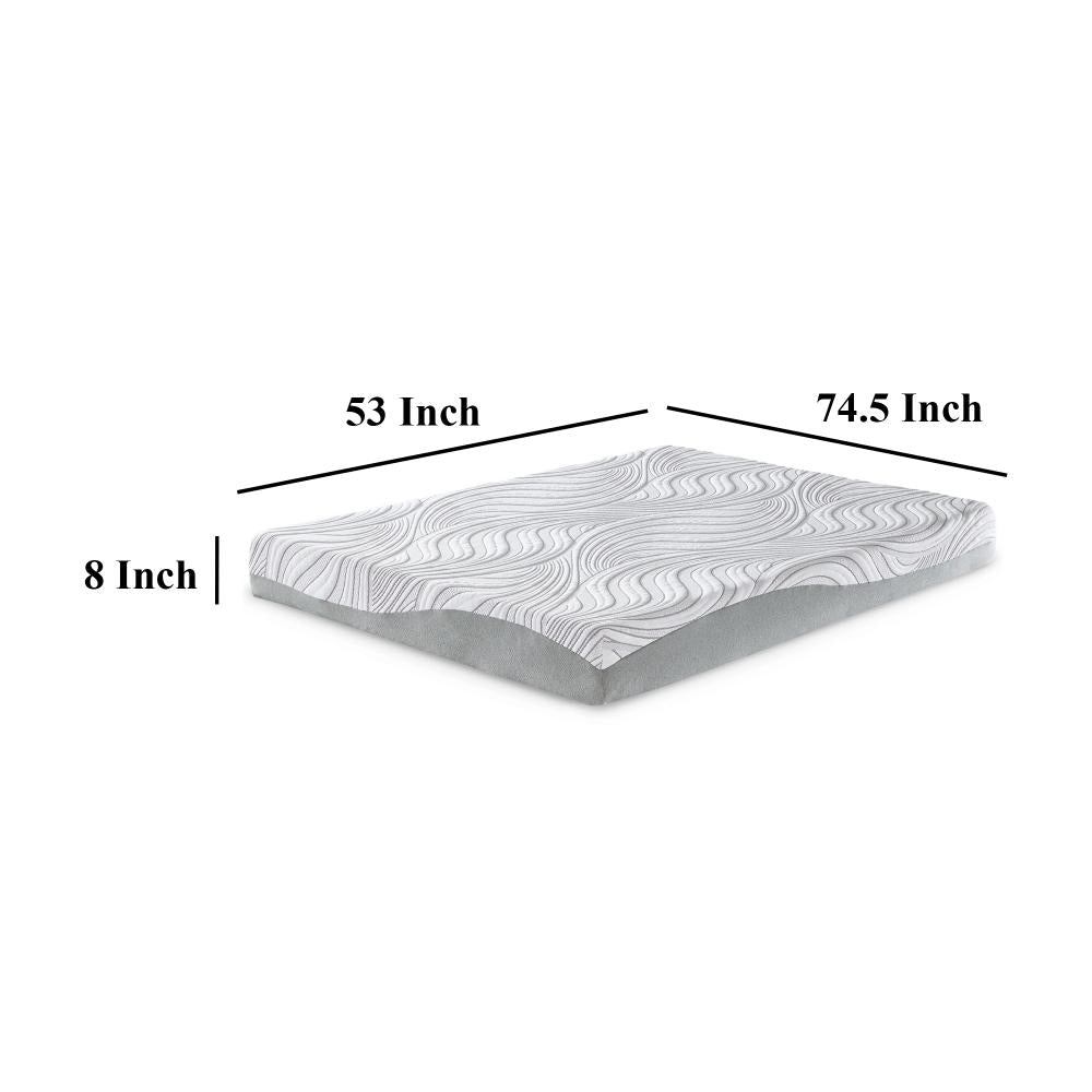 Meny Full Mattress, Ultra Plush Memory Foam, Body Support 8 Inch -BM326844