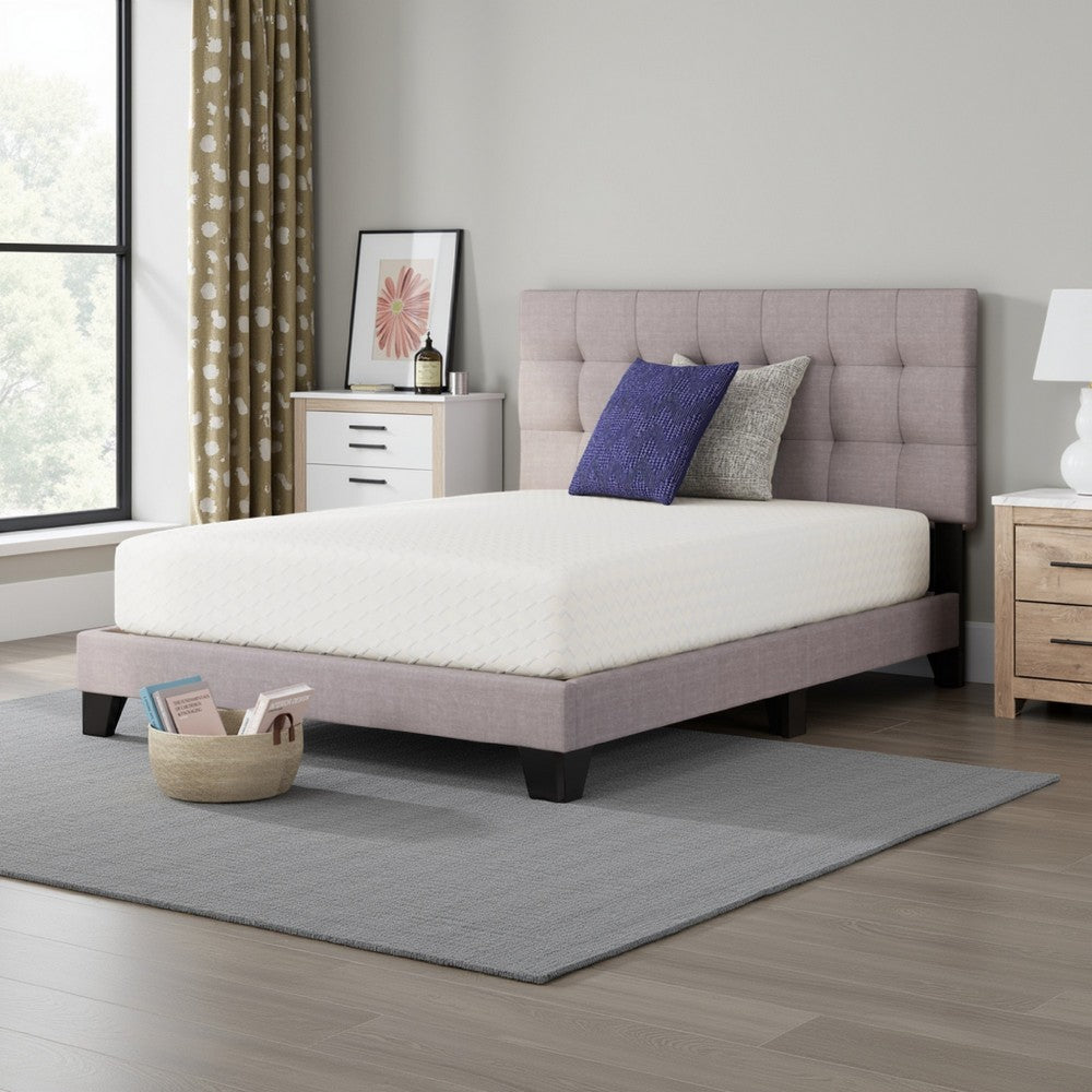 Jeny Full Mattress, Cool Comfort Memory Foam, Stretch Cover 12 Inch -BM326848