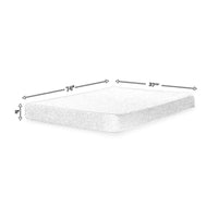 Jeny Twin Mattress, Med Firm Memory Foam, Cool Stretch Cover 8 Inch -BM326856