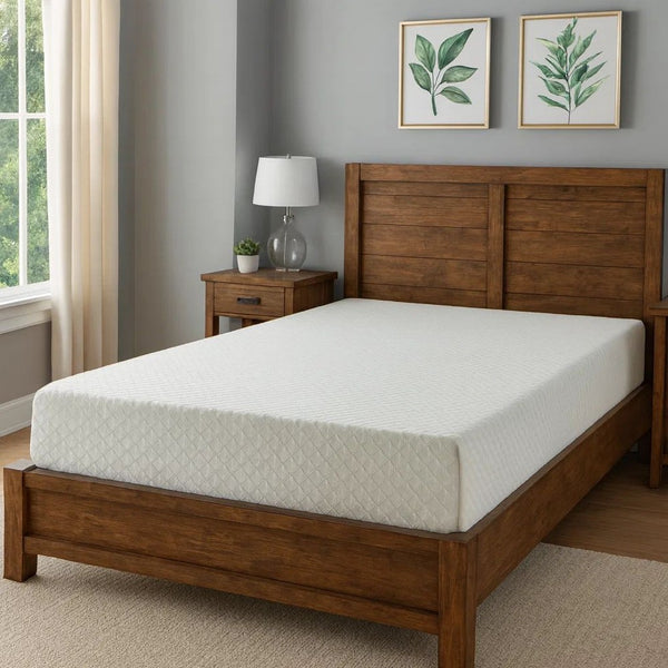 Jeny Full Mattress, Med Firm Memory Foam, Cool Stretch Cover 8 Inch -BM326857