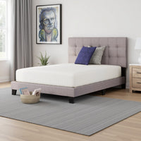 Jeny Queen Mattress, Med Firm Memory Foam, Cool Stretch Cover 8 Inch -BM326858