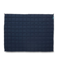 Blankie 20lbs Weighted Blanket, 60 x 80 Cotton Multilayer, Navy Blue - BM326990