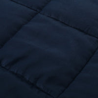 Blankie 20lbs Weighted Blanket, 60 x 80 Cotton Multilayer, Navy Blue - BM326990