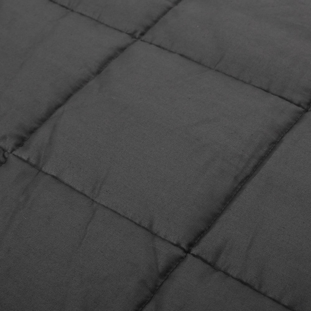 Blankie 20lbs Weighted Blanket, 60 x 80 Cotton Multilayer, Dark Gray - BM326991