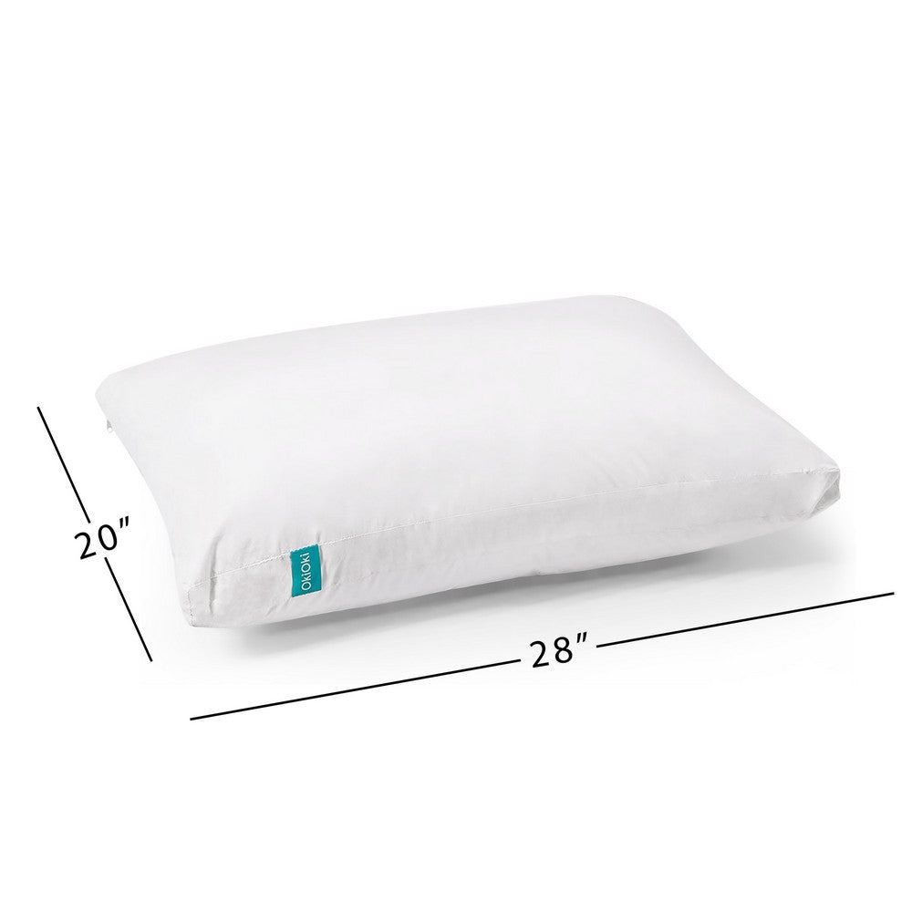 Swan Standard Pillow, 20x28, Down Alternative, Washable Hypoallergenic - BM326992