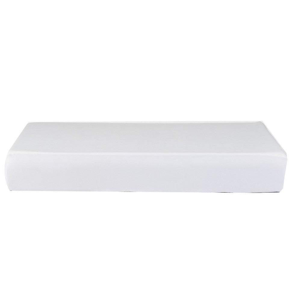Swan King Size Mattress Protector, Waterproof Coating, White Polyester - BM326993