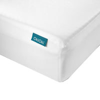 Swan King Size Mattress Protector, Waterproof Coating, White Polyester - BM326993