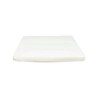 Pina Outdoor Cushion for Lounge Chaise, 79 Inch, Plush White Fabric - BM327019