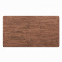 Kinni Dining Table, Walnut Brown Wood, Bent Legs, Rectangular 63 Inch - BM327581