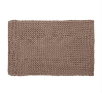 Moon Throw Blanket, 60 Inch, Knitted Design, Acrylic, Coffee Brown  -BM327700