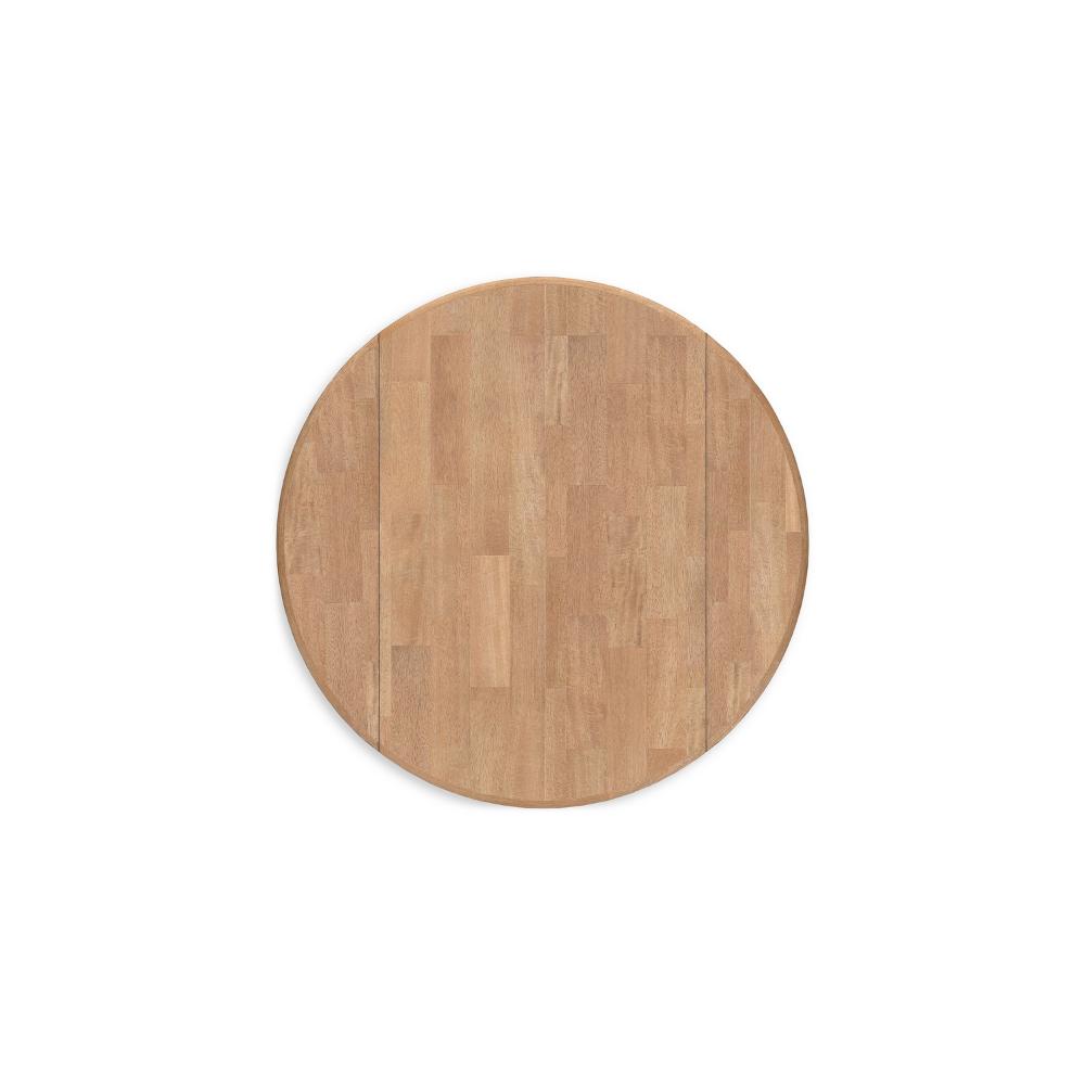 Gasy Dining Table, Extendable 26-42 Inch, Dark Blue, Wood, 2 Leaves -BM328076