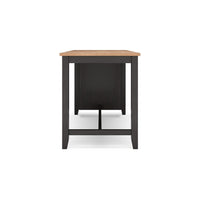 Gasy Counter Height Dining Table, 60 Inch, Brown, Mango Wood Veneer -BM328080