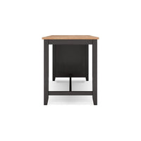 Gasy Counter Height Dining Table, 60 Inch, Brown, Mango Wood Veneer -BM328080