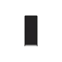 Robeck Large Bookcase, 5 Display Shelves, Classic 72 Inch Black Wood -BM328129